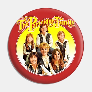 1970s TV Classics Collectibles - The Partridge Family Pinback Button