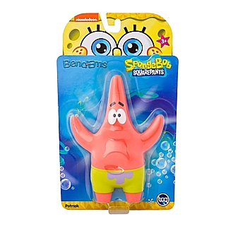 Nickelodeon Classic TV Cartoons - SpongeBob SquarePants Patrick Starfish Bend-Ems Bendable Figure FlexiFigs