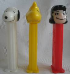 Snoopy Collectibles -  Lucy Van Pelt, Snoopy and Woodstock PEZ