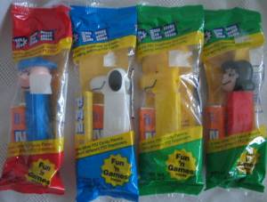 Snoopy Collectibles - Snoopy, Woodstock, Lucy VanPelt and Charlie Brown Pez