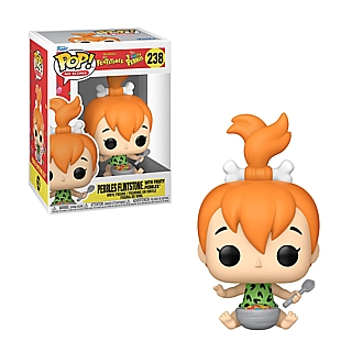 Advertising Icon Collectibles - Pebbles Flintstone with Fruity Pebbles POP! Ad Icons Vinyl Figure 238