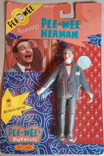 Television Character Collectibles - Pee Wee Herman Posable Action Figure