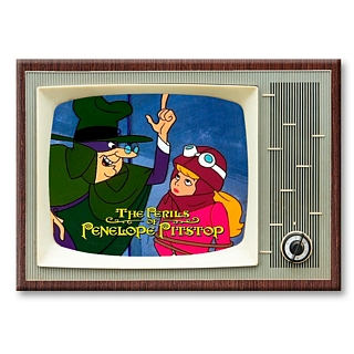 Television Character Collectibles - Hanna Barbera's Penelope Pitstop TV Magnet