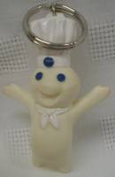 Pillsbury Collectibles - Poppin' Fresh Doughboy Keychain Keyring