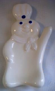 Pillsbury Collectibles - Poppin' Fresh Dough Boy Ceramic SpoonRest