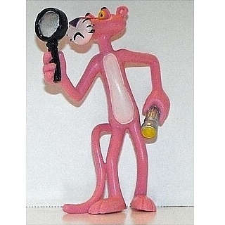 Pink Panther Collectibles - Pink Panther PVC Figure magnifying glass