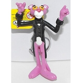 Pink Panther Collectibles - Pink Panther PVC Figural Keyring Conductor