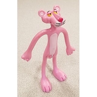 Pink Panther Collectibles - Pink Panther Bendy Rubber Figure