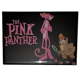 Classic Cartoon Collectibles - Pink Panther and Inspector Clouseau Metal Magnet