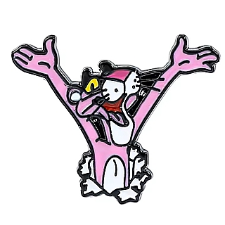 Classic Cartoon Collectibles - Pink Panther Surprise Enamel Pin / Tie Tack