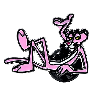 Classic Cartoon Collectibles - Pink Panther Chillin' Enamel Pin / Tie Tack