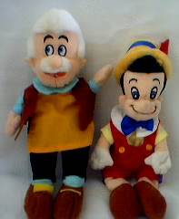 Walt Disney - Pinocchio and Gepetto Beanies