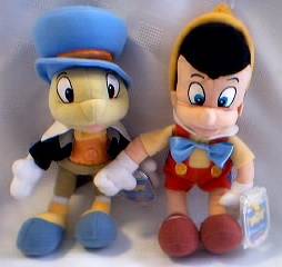 Walt Disney - Pinocchio and Jiminy Cricket Beanies