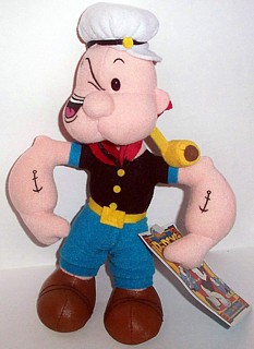 Popeye Collectibles - Popeye Stuffins Beanie