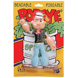 Popeye Collectibles - Popeye Large Bendy