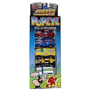 Popeye Collectibles - Popeye Cars - Racing Champions Street Wheels 
