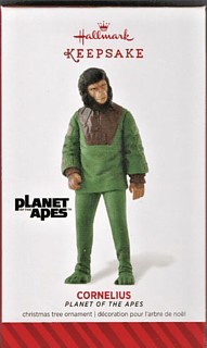 Planet of the Apes Collectibles - Cornelius Vinyl Keepsake XMas Tree Ornament by Hallmark