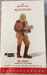 Planet of the Apes Collectibles - Dr. Zaius Vinyl Keepsake XMas Tree Ornament by Hallmark