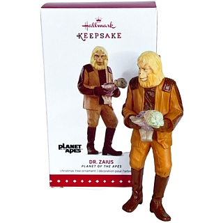 Planet of the Apes Collectibles - Doctor Zaius Vinyl Keepsake Christmas Tree Ornament by Hallmark
