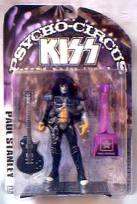 Rock and Roll Collectibles - Kiss Paul Stanley Psycho Circus Figures