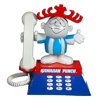 Advertising Character Collectibles Hawaiian Punch Punchy Telephone