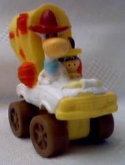 Hanna Barbera Collectibles - Quick draw Mc Graw and Baba Looey Car