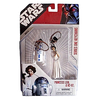 Star Wars Collectibles - R2-D2 and Princess Leia Keychains