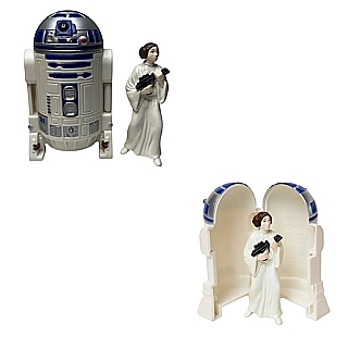 Star Wars Collectibles - R2-D2 and Princess Leia Taco Bell Toy