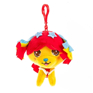 80's Cartoon Collectibles - Rainbow Brite Puppy Brite Plush Backpack Clip