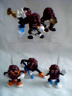 California Raisin PVC Figures