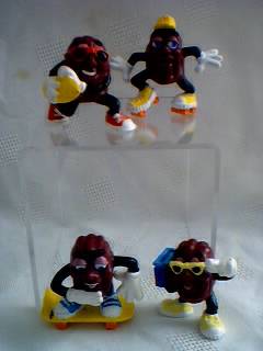 California Raisin PVC Figures - Hardees