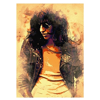 Classic Rock and Punk Collectibles - Joey Ramone Metal Sign