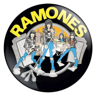 The Ramones - The Ramones Road to Ruin pinback Button