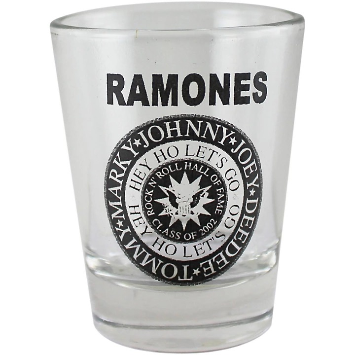 The Ramones - Hey Ho Let's Go Shot Glass