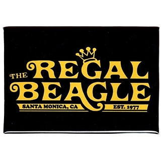 Television from the 1970's and 1980's Collectibles - Three's Company The Regal Beagle Metal TV Magnet