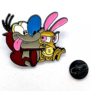 Ren and Stimpy Enamel Pin / Tie Tack