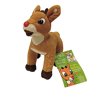 Christmas Movie Collectibles - Rankin Bass Rudolph the Red-Nosed Reindeer Young Rudolph Beanbag