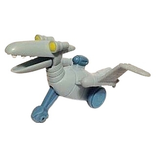 Nicktoons Cartoon Television Character Collectibles - Rugrats Movie - Dactar Glider Burger King Toys