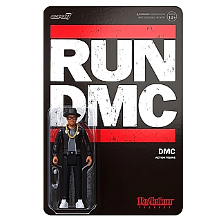 Rap Music Collectibles - Darryl D.M.C. McDaniels Run DMC Hip Hop ReAction Plastic Figure