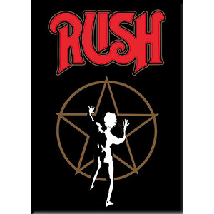 Rock and Roll Collectibles - Rush Starman Magnet