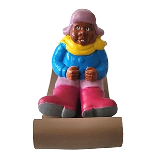 Cartoon Characters Collectibles - Fat Albert and the Cosby Kids Russell PVC Figure from 1990 White Castle