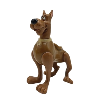 Scooby Doo Collectibles - Scooby Doo Poseable Figure with Glow in the dark collar