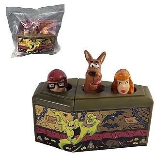 Scooby Doo Collectibles - Scooby Doo, Velma and Daphne Friction Rolling Coffin Figure