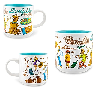 Scooby-Doo Collectibles - Hanna Barbera's Scooby-Doo Crystal Cove Ceramic Mug