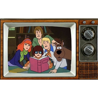 Scooby Doo Collectibles - Scooby Doo Metal TV Magnet