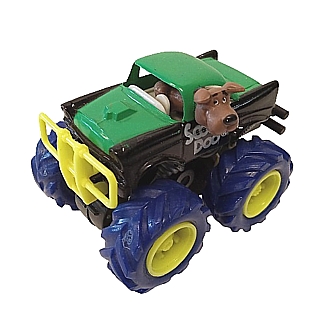 Television Character Collectibles - Scooby-Doo Green Car Friction Pull-Back Monster Truck