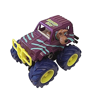 Television Character Collectibles - Scooby-Doo in Jeep Friction Pull-Back Monster Truck