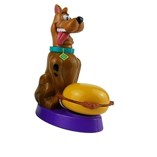 Scooby Doo Collectibles - Scooby Doo Hamburger Vibrating Pull Toy