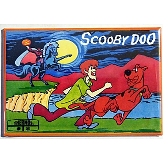 Classic 1970's Cartoon Collectibles - Scooby-Doo and Shaggy Metal Magnet