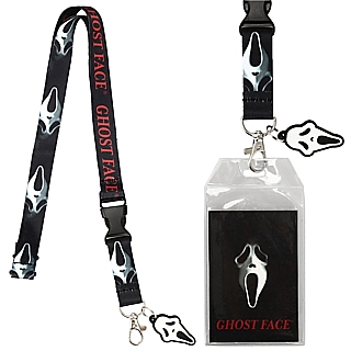 Horror Movie Collectibles - Scream Ghost Face Cloth Lanyard